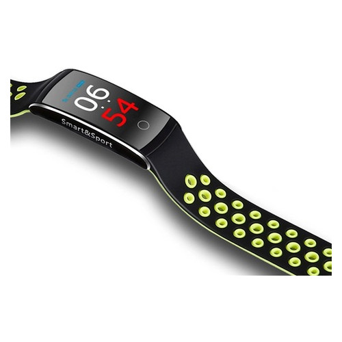Фітнес-браслет Lemfo Q8S со встроенным тонометром Зеленый фото №9