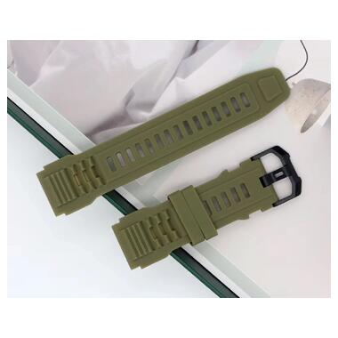 Силіконовий ремінець Primolux для смарт-годинника Amazfit T-Rex Ultra (A2142) - Army Green фото №4