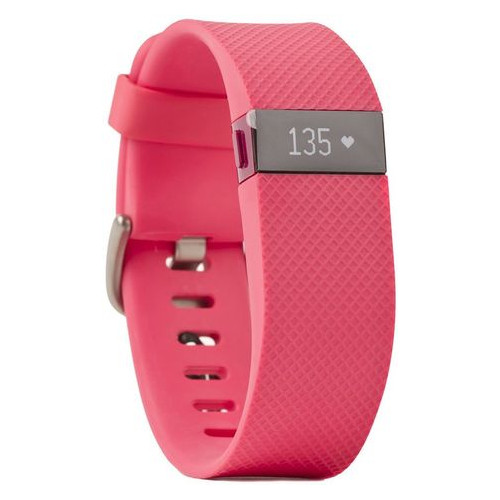 Фітнес-браслет Fitbit Charge HR Pink фото №1