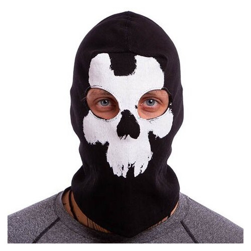 Підшоломник балаклава-маска FDSO Скелет Mastermind MS-4825-4 Чорно-білий (60429573) фото №1