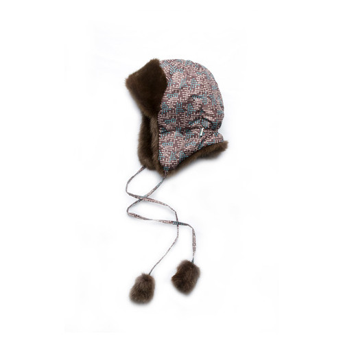Детская зимняя шапка для мальчика Схемы Модный карапуз 03-00586_Korichnevyj_54 фото №2
