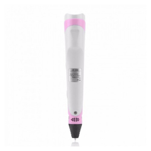 3D ручка для малювання з екраном Pen3 MyRiwell з LCD дисплеєм трафарет, Рожевий фото №5