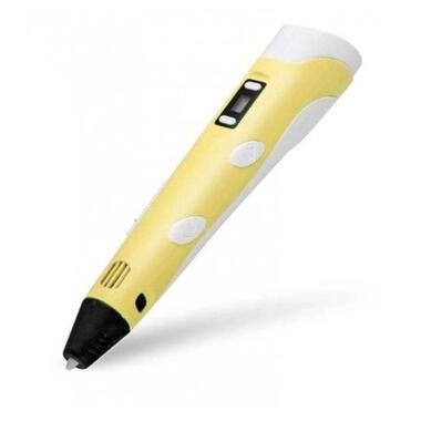 3D ручка з дисплеєм Pen-2 8138, жовта фото №1