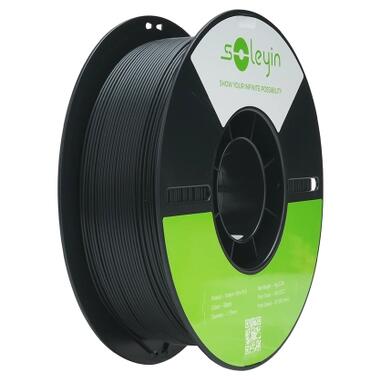 Пластик Creality Soleyin PLA ULTRA 1кг, 1.75мм, черный (3301010608) фото №1