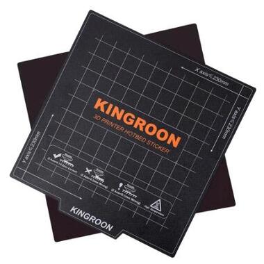 Магнітна підкладка 230х230мм для столу 3D принтера, подвійна, Kingroon фото №1