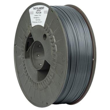 Пластик The Filament PLA Lite 1.75мм GREY 1кг (TF-24223) фото №1