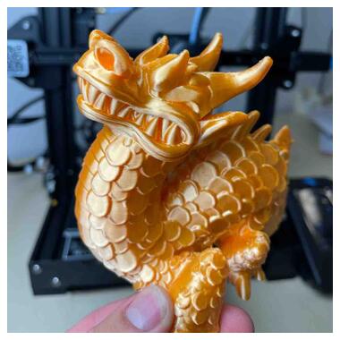 Пластик для 3D-принтера AzureFilm PLA SILK 1.75мм 1кг Flame Orange (FL171-2010) фото №4