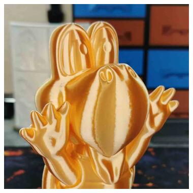 Пластик для 3D-принтера AzureFilm PLA SILK 1.75мм 1кг Flame Orange (FL171-2010) фото №3