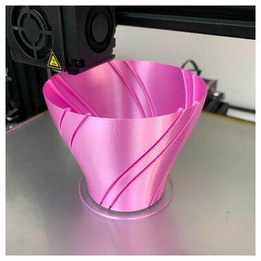 Пластик для 3D-принтера AzureFilm PLA SILK 1.75 мм 1 кг Princes Gleam/Pink (FL171-4010) фото №4