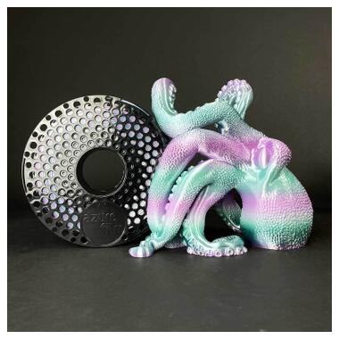 Пластик для 3D-принтера AzureFilm PLA SILK 1.75 мм 1 кг Rainbow Aurora (FL171-6145) фото №3