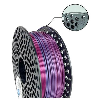 Пластик для 3D-принтера AzureFilm PLA SILK 1.75 мм 1 кг Rainbow Candy (FL171-3461) фото №2