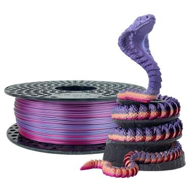 Пластик для 3D-принтера AzureFilm PLA SILK 1.75 мм 1 кг Rainbow Candy (FL171-3461) фото №1