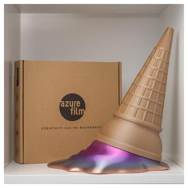 Пластик для 3D-принтера AzureFilm PLA SILK 1.75 мм 1 кг Rainbow Candy (FL171-3461) фото №3