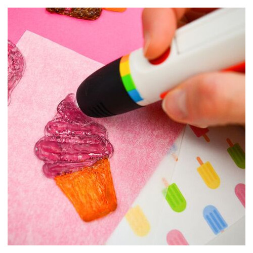 Набір картриджів для 3D ручки Polaroid Candy pen, яблуко, зелений (40 шт) (PL-2508-00) фото №3