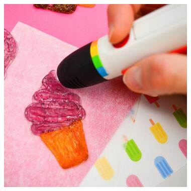 Стержень для 3D-ручки Polaroid Candy pen, апельсин, оранжевый (40 шт) (PL-2506-00) фото №3