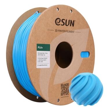Пластик для 3D-принтера eSUN PLA+ P1.75мм, 1кг, blue space (PLA+P175SU1) фото №1
