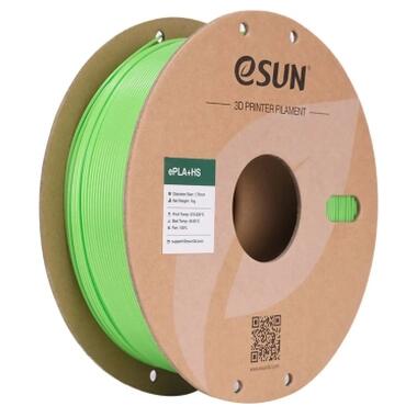 Пластик для 3D-принтера eSUN PLA+ P1.75мм, 1кг, Green (Peak) (PLA+P175V1) фото №1