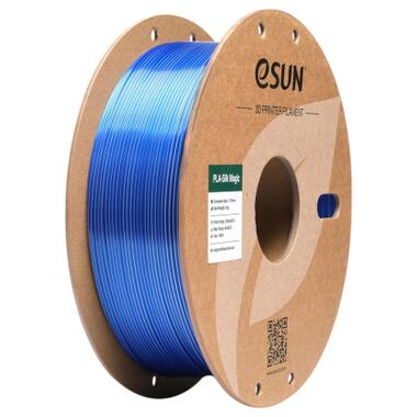 Пластик для 3D-принтера eSUN ePLA-Silk Magic 1кг, 1.75мм, Blue Silver (EPLA-SILKMAGIC-P175US1) фото №1