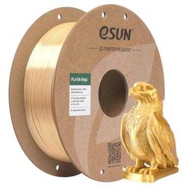 Пластик для 3D-принтера eSUN ePLA-Silk Magic 1.75 мм 1 кг Gold Silver (EPLA-SILKMAGIC-P175JS1) фото №1