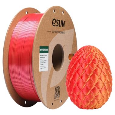 Пластик для 3D-принтера eSUN ePLA-Silk Magic 1.75 мм 1 кг Red Gold (EPLA-SILKMAGIC-P175RJ1) фото №5