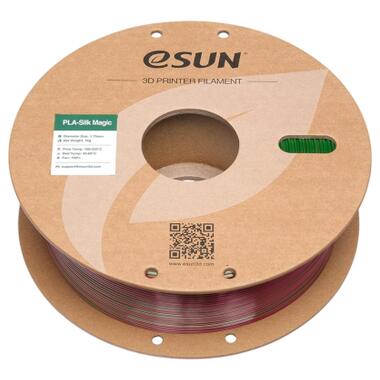 Пластик для 3D-принтера eSUN ePLA-Silk Magic 1.75 мм 1 кг Red Green (EPLA-SILKMAGIC-P175RG1) фото №3