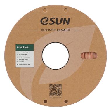 Пластик для 3D-принтера eSUN PLA Rock 1.75 мм 1 кг Granite (PLA-ROCK175O-TE1P1) фото №4