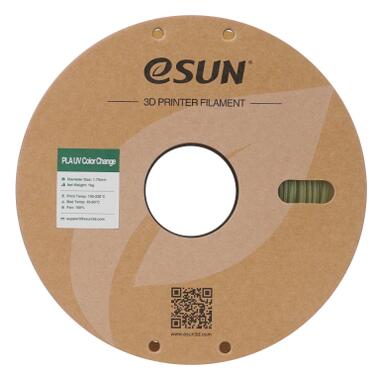 Пластик для 3D-принтера eSUN PLA UV 1.75 мм 1 кг Green (PLA-UV CC175UV-G1P1) фото №4