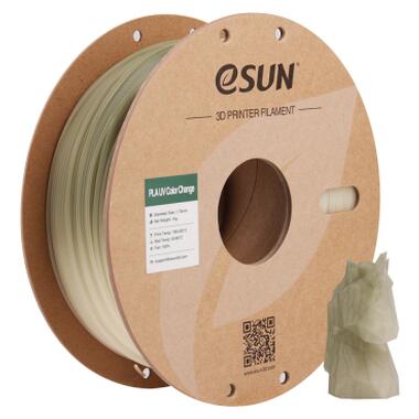 Пластик для 3D-принтера eSUN PLA UV 1.75 мм 1 кг Green (PLA-UV CC175UV-G1P1) фото №5
