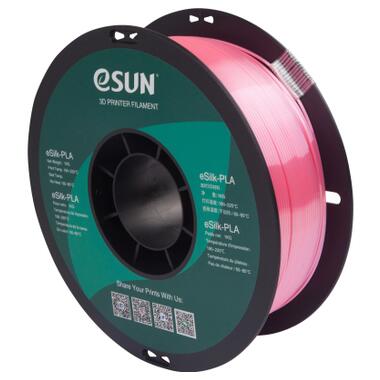 Пластик для 3D-принтера eSUN ePLA-Silk 1.75мм 1кг Pink (EPLA-SILK-P175P1) фото №1