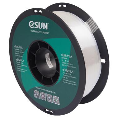 Пластик для 3D-принтера eSUN ePLA-Silk 1.75 мм 1 кг White (EPLA-SILK-P175W1) фото №1