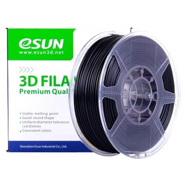 Пластик для 3D-принтера eSUN eABSMAX 1.75 мм 1 кг Black (ABS-FR175B1P1) фото №1