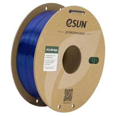 Пластик для 3D-принтера eSUN ePLA-Silk Magic 1кг, 1.75мм, blue-green (ePLA-SilkMagic-P175GU1) фото №1