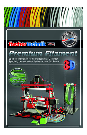 Нить для 3D принтера Fischertechnik зеленый 50 грамм (полиэтиленовый пакет) FT-539121