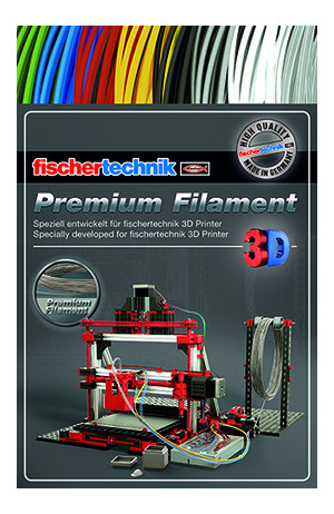Нить для 3D принтера Fischertechnik серебреный 50 грамм (полиэтиленовый пакет) FT-539127