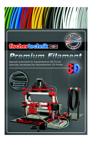 Нить для 3D принтера Fischertechnik черный 50 грамм (полиэтиленовый пакет) FT-539124