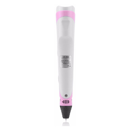3D ручка для рисования с экраном Ukc + пластик 100м Розовый фото №4