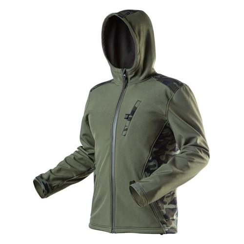 Куртка чоловіча водонепроникна Neo Tools Softshell (81-553-L) фото №1