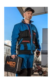 Робоча куртка синя Neo HD L (81-215-L) фото №8