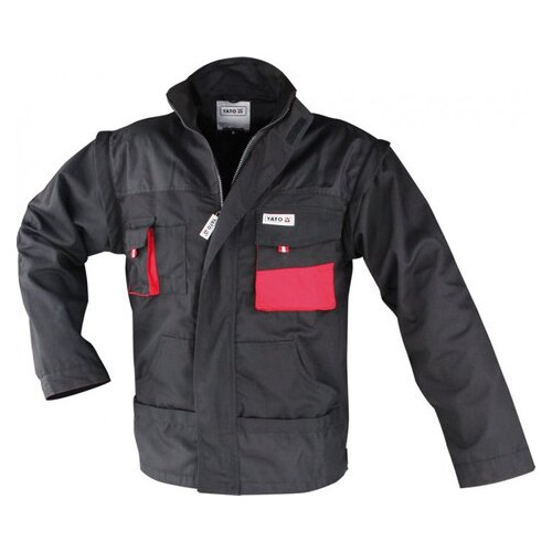 Куртка робоча Yato червоно-чорна M (YT-8021) фото №1