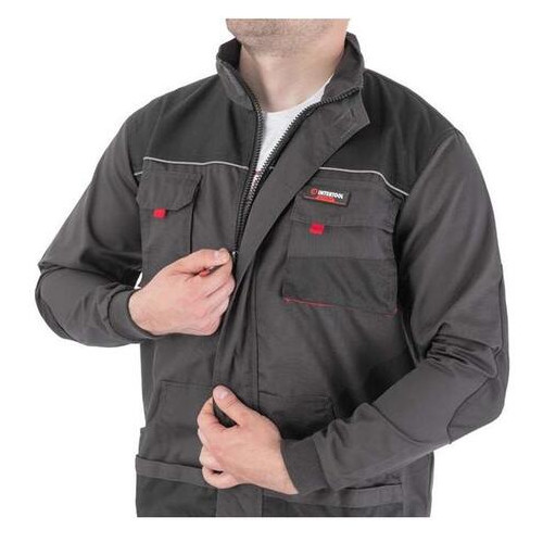 Куртка робоча Intertool 80% поліестер x 20% бавовна x L (SP-3003) фото №9