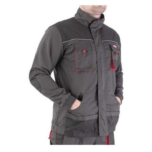Куртка робоча Intertool 80% поліестер x 20% бавовна x XL (SP-3004) фото №4