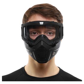 Захисна маска-трансформер FDSO M-8584 Чорний (60508632) фото №8