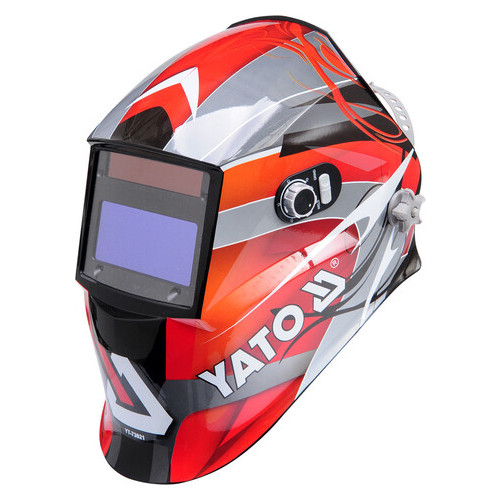 Зварювальна маска Yato із саморегулівним фільтром (YT-73921) фото №1