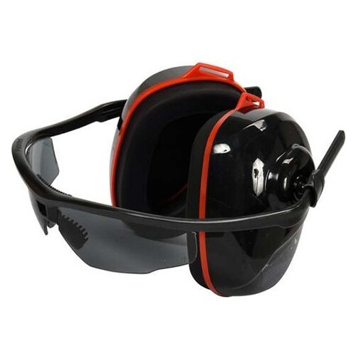 Навушники протишумні Yato комбіновані із захисними окулярами затемнення (YT-74635) фото №1