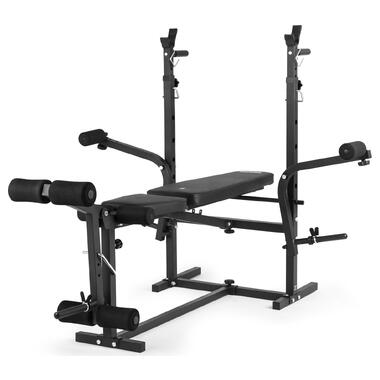Лавка під штангу з партою, пресом для ніг та пресом для розводки Zipro Ripped (5902659842879) фото №3