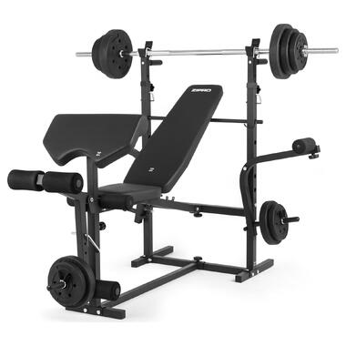 Лавка під штангу з партою, пресом для ніг та пресом для розводки Zipro Ripped (5902659842879) фото №2