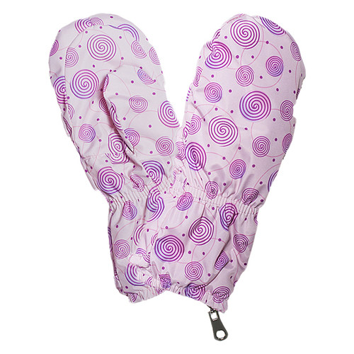 Тепленькие краги-рукавицы детские для девочки Bubble Pink Модный карапуз 03-00751_Bubblepink_98-104 фото №3