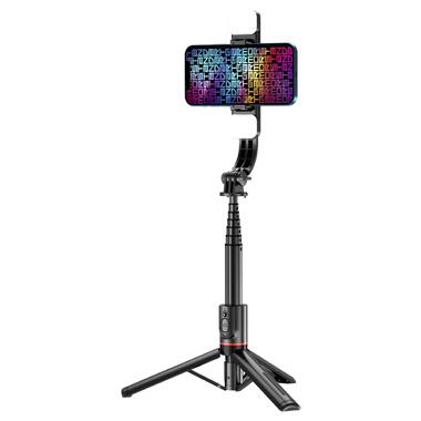 Трипод-монопод для селфи с Bluetooth ArmorStandart ASM11 double LED black (ARM79275) фото №7