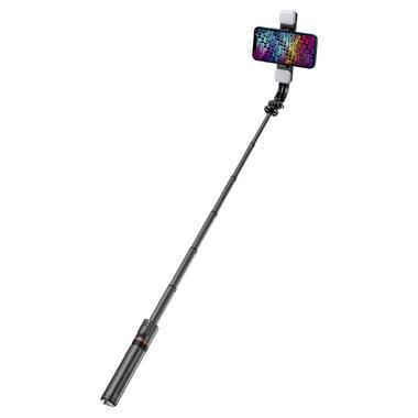 Трипод-монопод для селфи с Bluetooth ArmorStandart ASM11 double LED black (ARM79275) фото №6