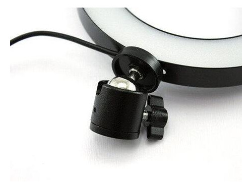 LED лампа для селфи кольцевая MHZ 12Вт с USB 26 см (ZE35010133) MHZ. фото №5